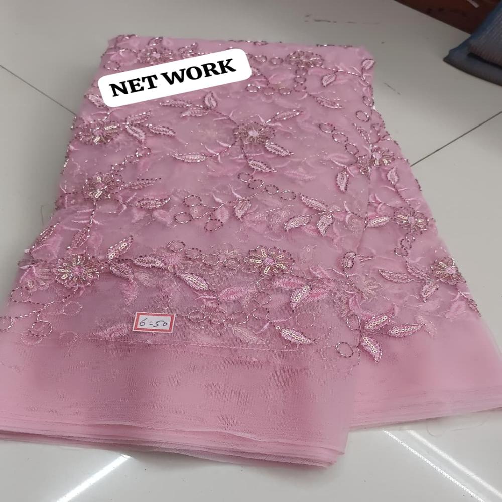  Net Embroidery work Fabric 