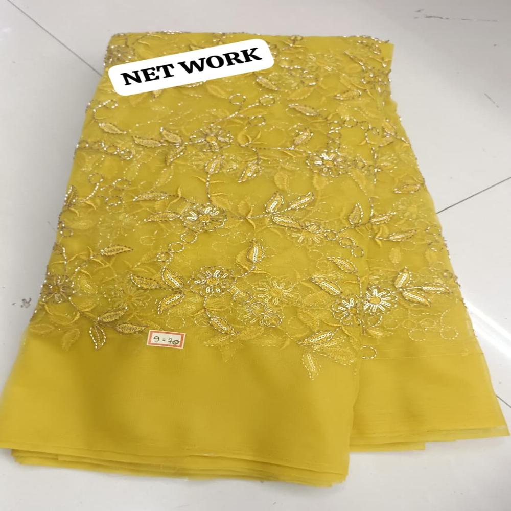  Net Embroidery work Fabric 