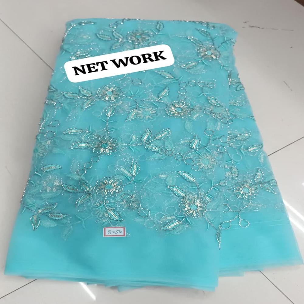  Net Embroidery work Fabric 