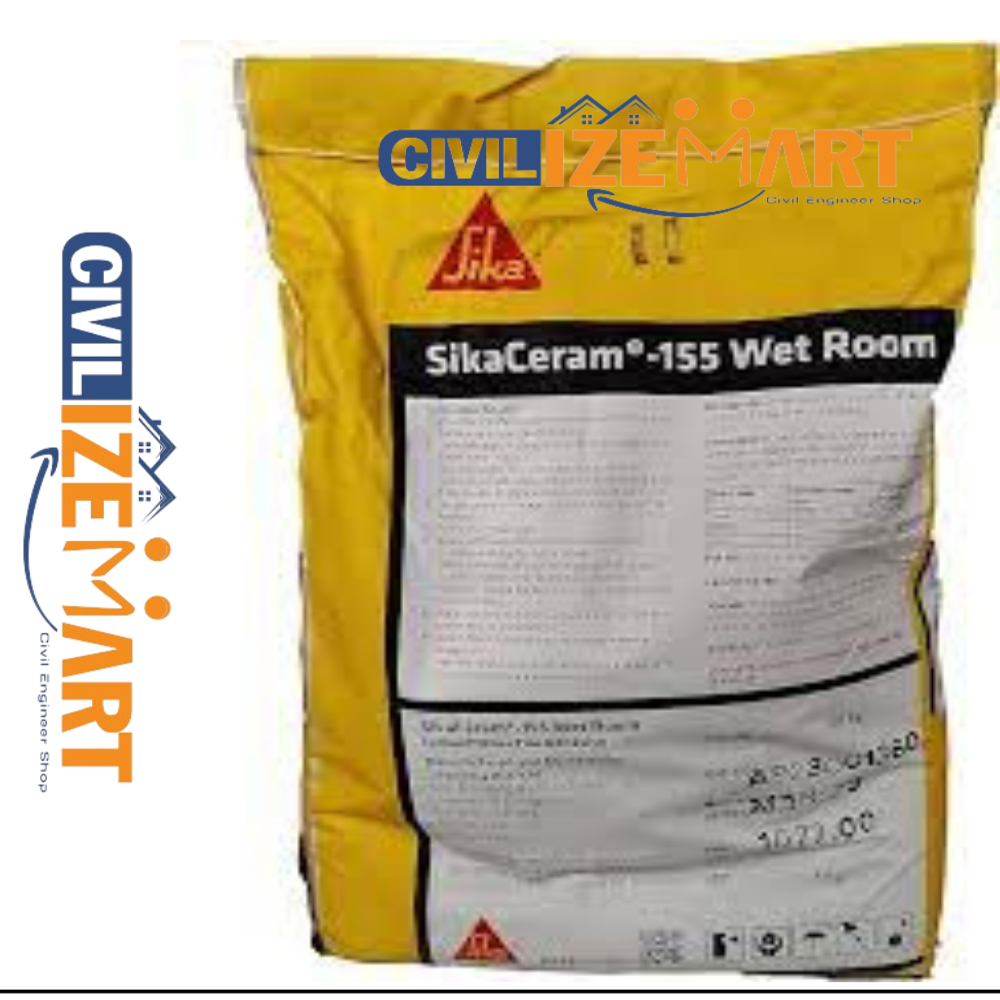 Sikacream - 155 Wetroom Tile Adhesive - Feature: High Flexibility