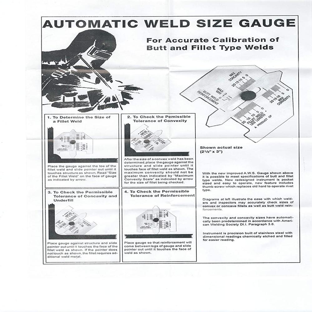 AUTOMATIC WELDING GAUGE