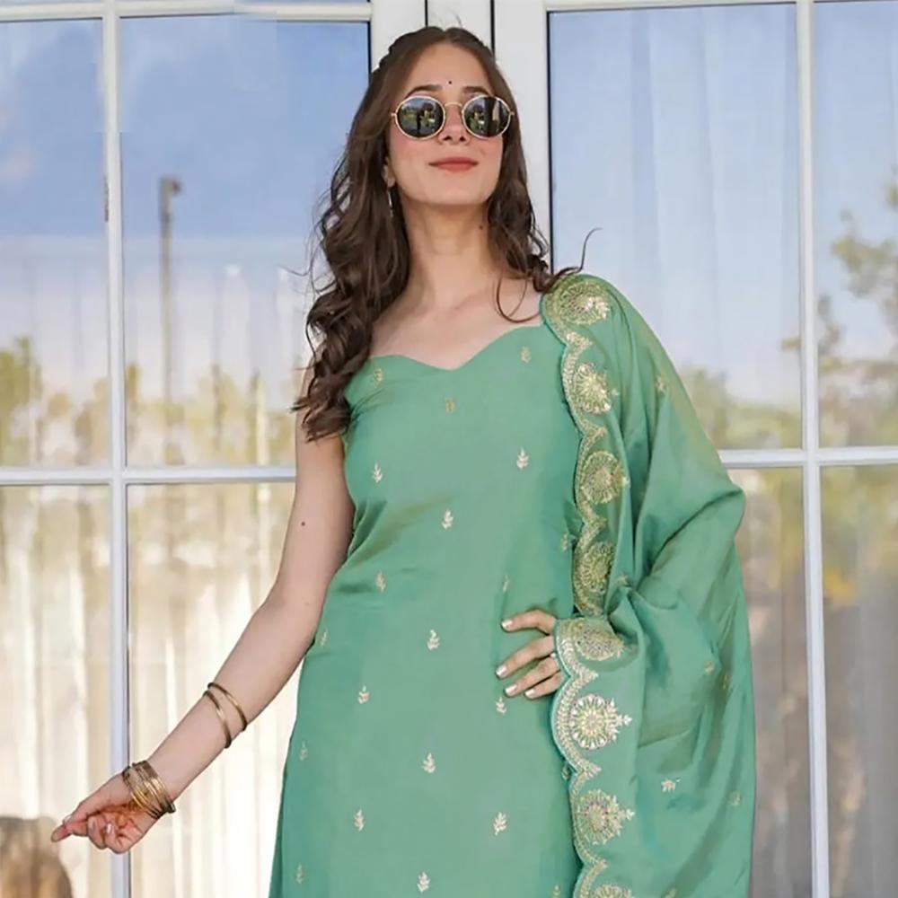 Light Green Jaspreet Suit