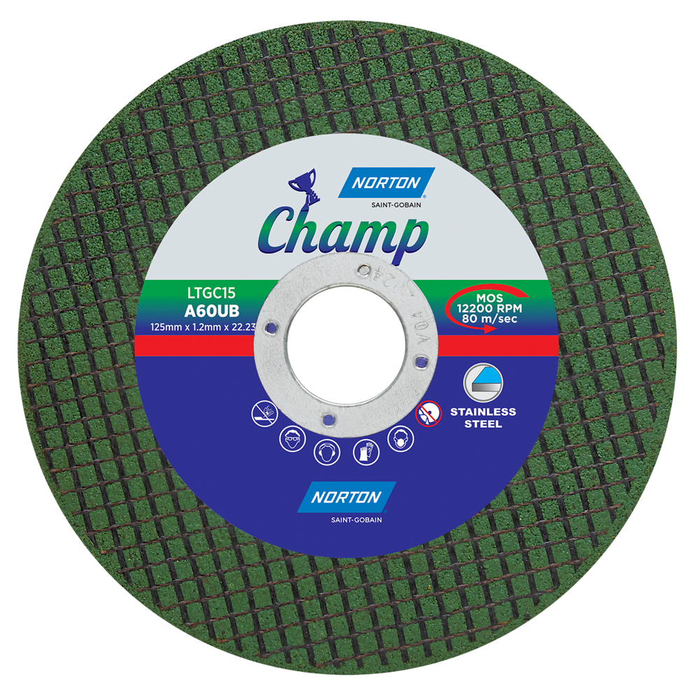 125X1.0X22.23T41 Nortonxpert Rpd - Cutter Type: Reinforced Type