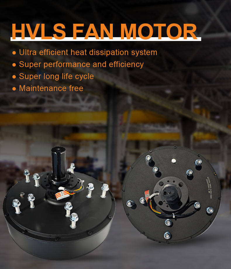AMTHI China OEM Industrial AC 1500W Big Cooling Ceiling HVLS Fan Motor