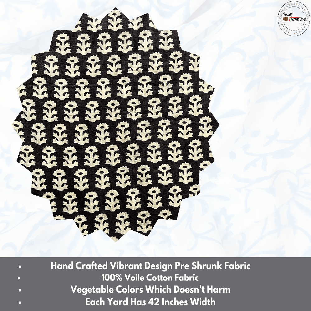 Printed Cotton Fabric - Attributes: Quick Dry