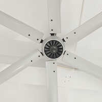 220v Stainless Steel Blades Industrial Giant Waterproof Three Phase HVLS Fan