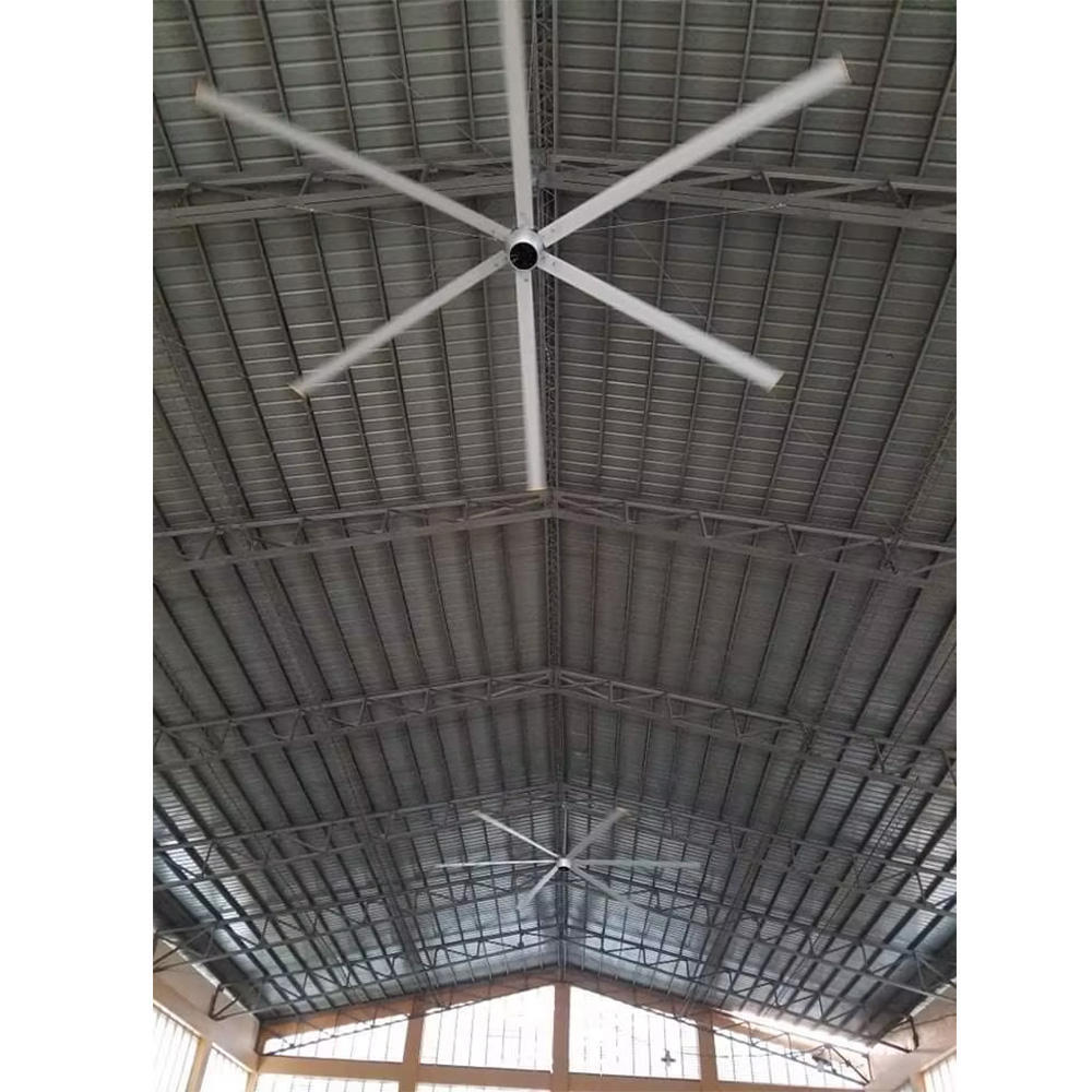 12ft 10ft 6 Blades 1.5KW Industrial Large Ceiling HVLS Fan
