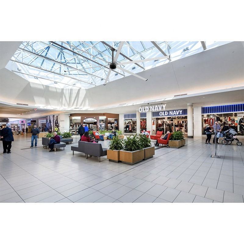 Factory 7.3m 1.1kw 16ft High Volume Low Speed Commercial Jumbo Ceiling Fan