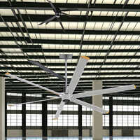 Industrial 750W Hvls Fan 220v Big Cooling Power 12ft Hvls Fan Motor