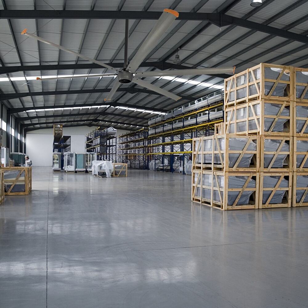 12ft 16ft 14ft 6 Blades 1500w Poultry Farms Ventilation Air Fans Cow House Large Big HVLS Fans