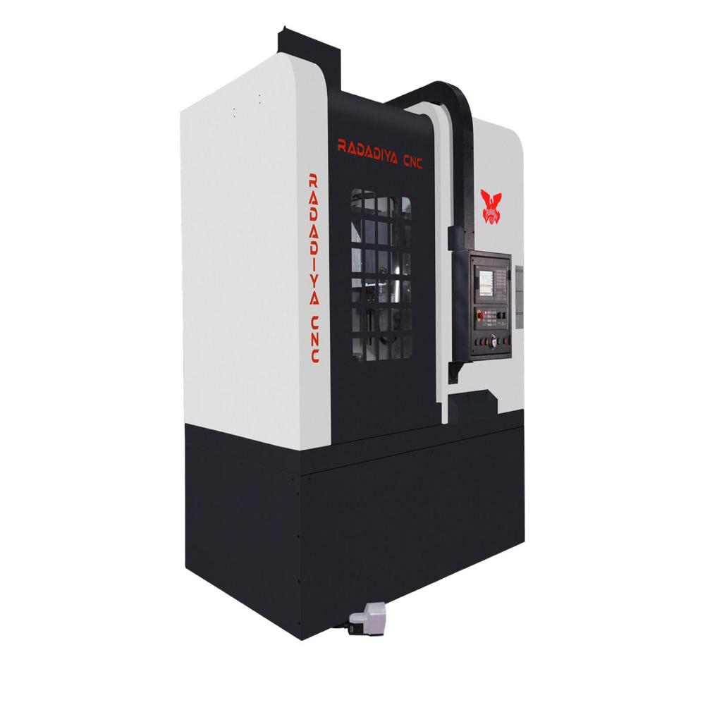 Cnc Vtl Turning Machine - Color: White