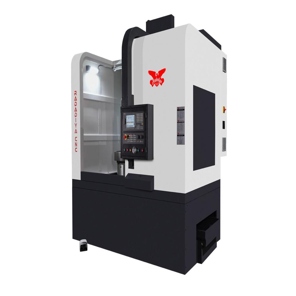 Cnc Vtl Turning Machine - Color: White