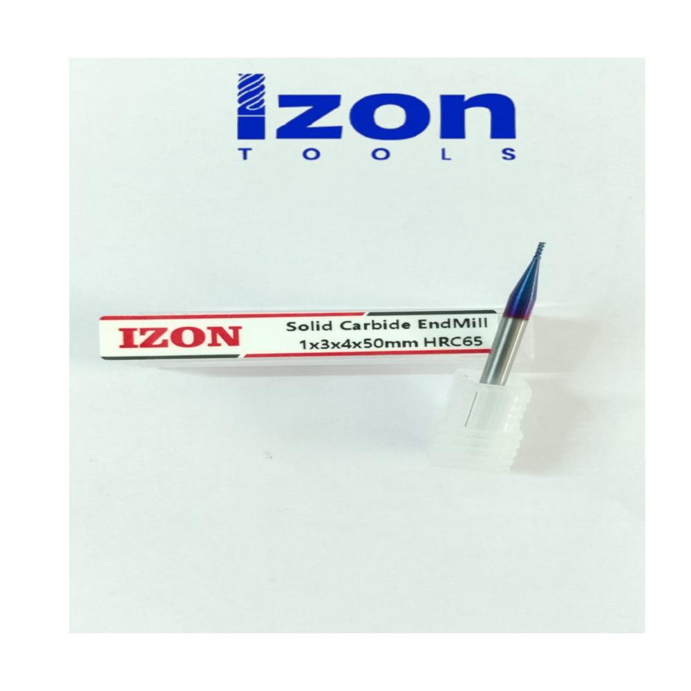 (65HRC) DIA-1MM 4FLUTE CARBIDE ENDMILL