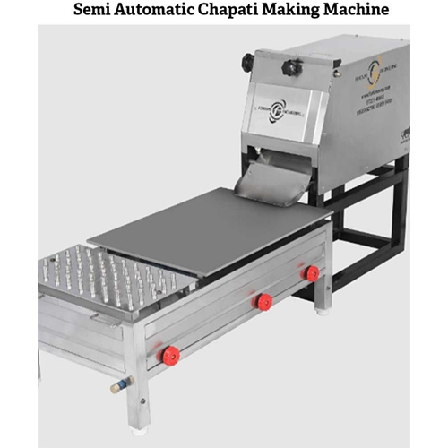 Semi Autometic Chapati Making Machine