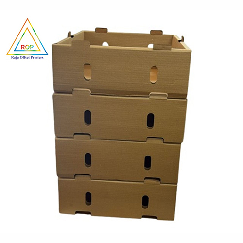 Fruit And Vegetable Packaging Boxes - Finishing: Matte Lamination