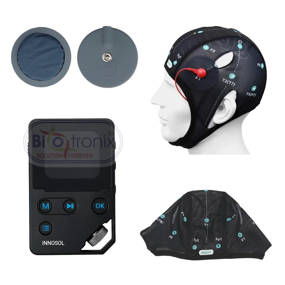 Compact Brain Rehab Machine tDCS tACS tVNS tPCS Device