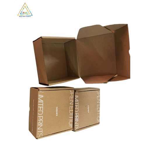 Printed Mailer Box - Finishing: Matte Lamination