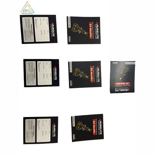 Warranty Card