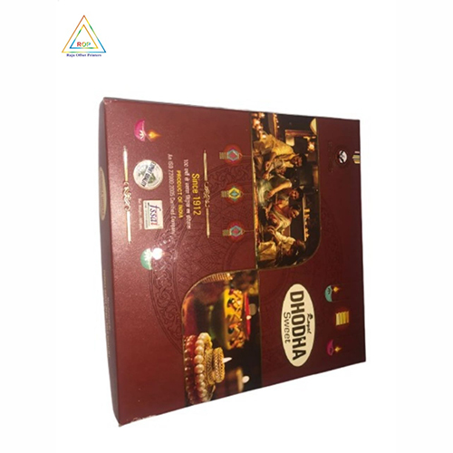 Sweet Box with Tray -Half , One Kg