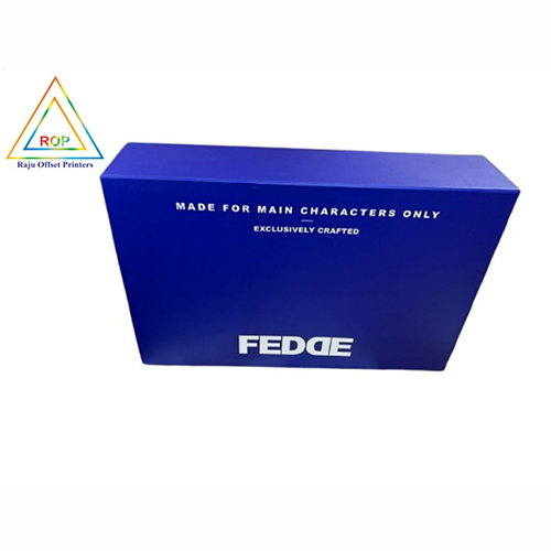 Clothes Packing Boxes - Apparel Box - Color: Blue