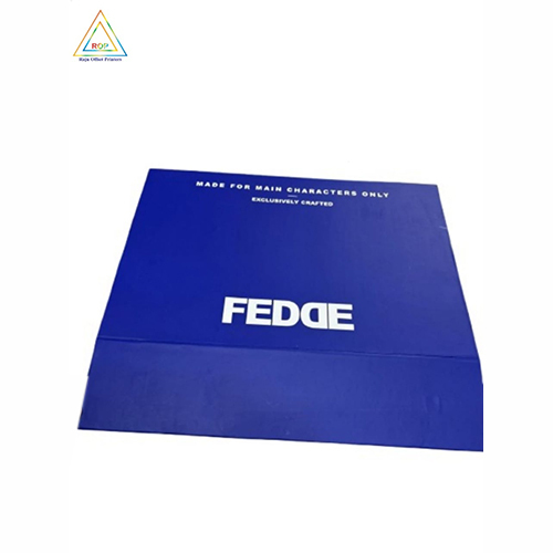 Clothes Packing Boxes - Apparel Box - Color: Blue