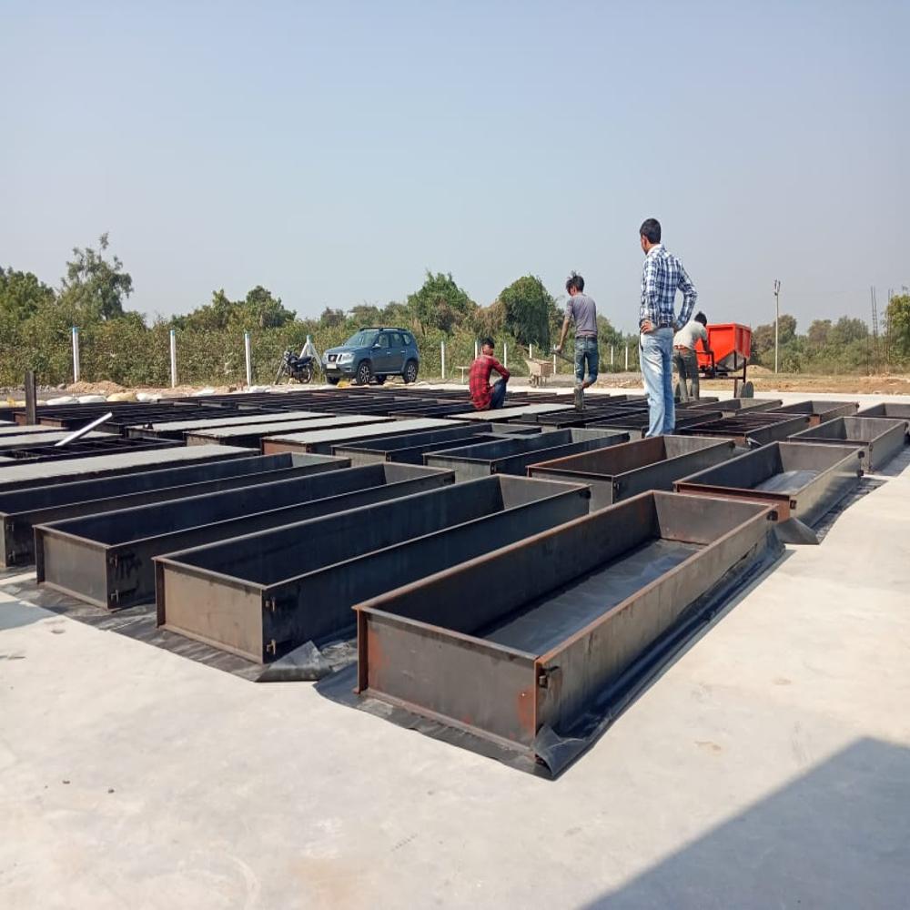 CLC concrete block mould