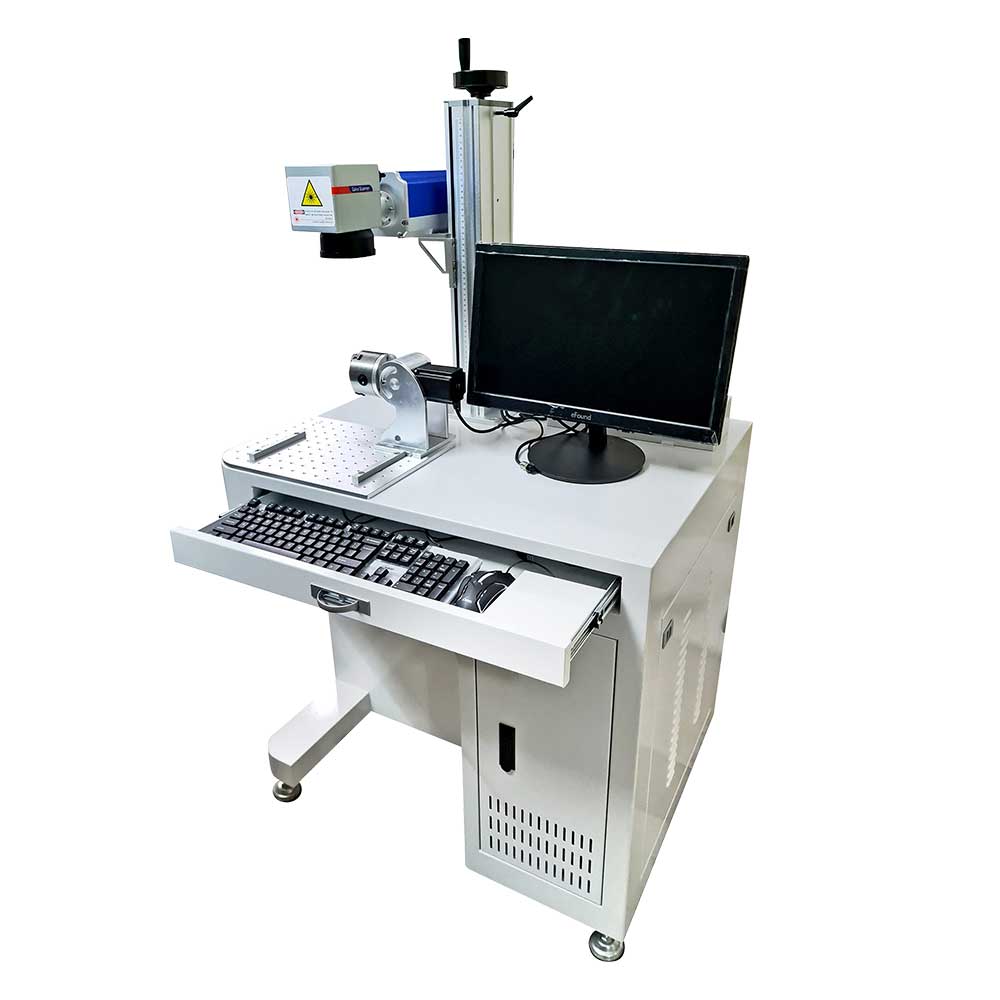 CO2 Laser Metal Tube Marking Machine