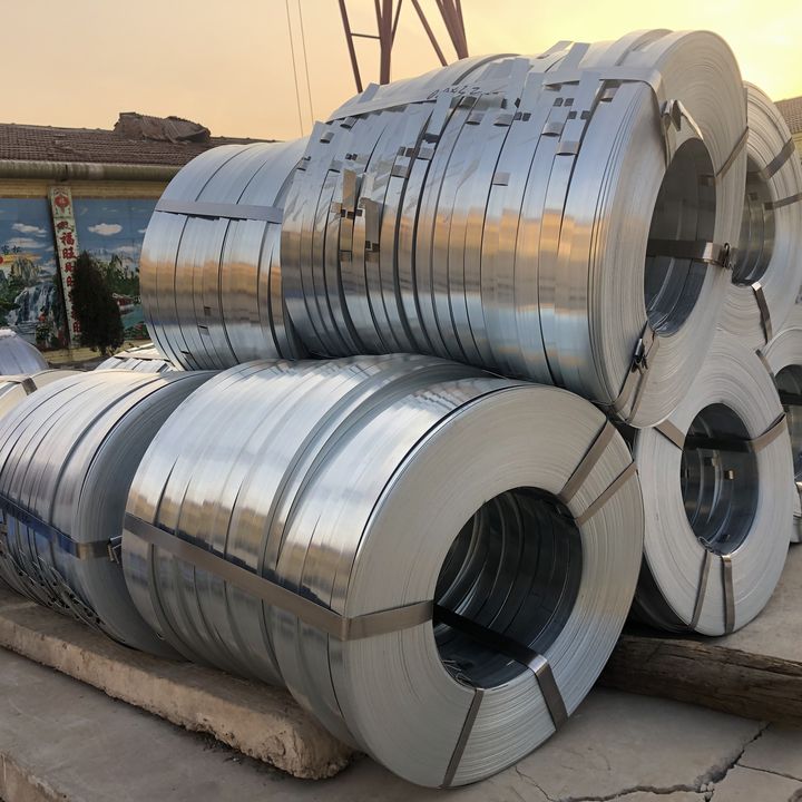 Hot Dip Galvanized Steel Narrow Steel Coils Strip Zinc Coated SGCC SPCC Slitting GI Strip Profile Electro Galvanized Steel Strip