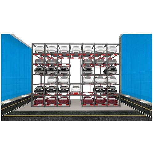 Tower Parking System - Container Load: According To Project