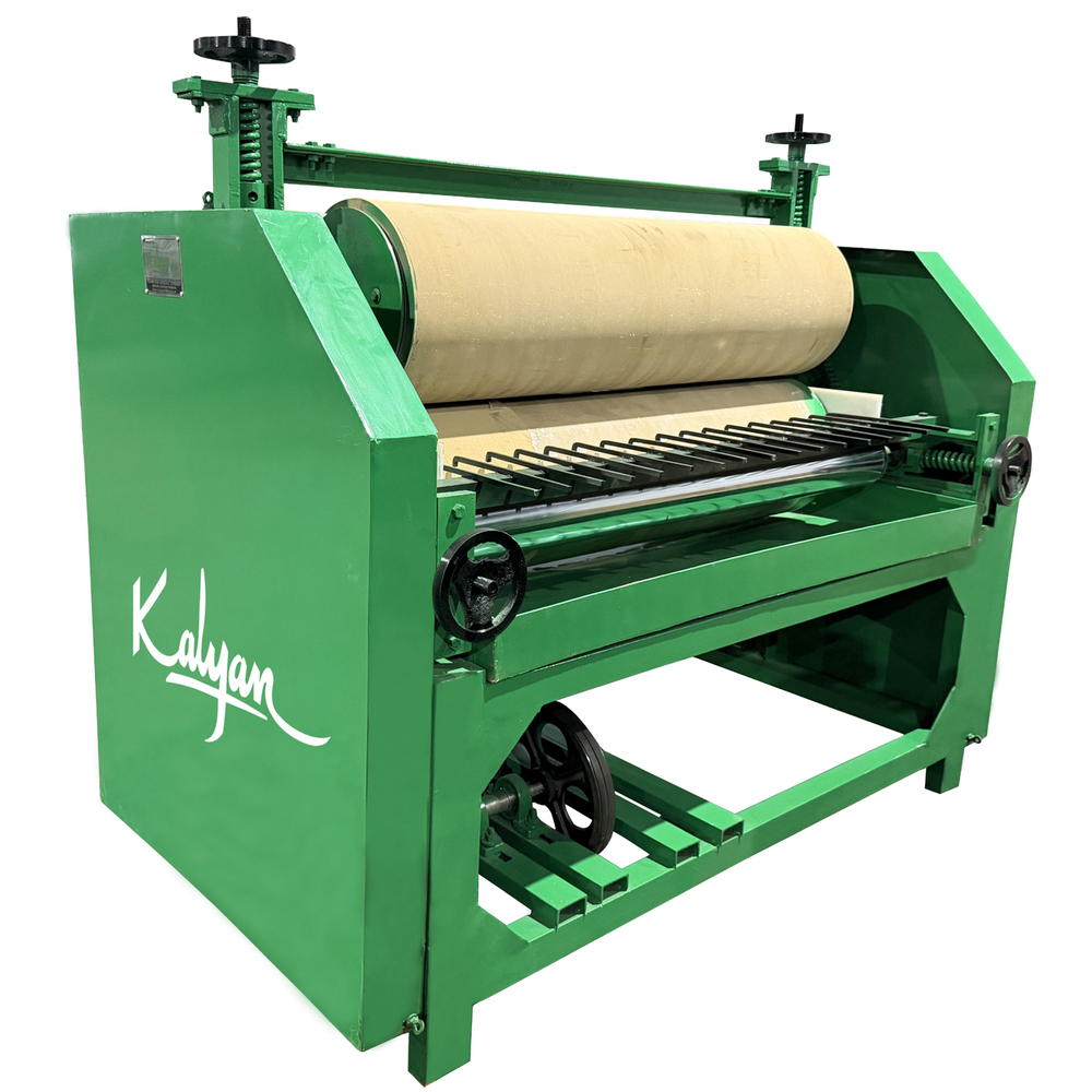 FOUR ROLLER GLUE SPREADER MACHINE FOR OVERLAYING