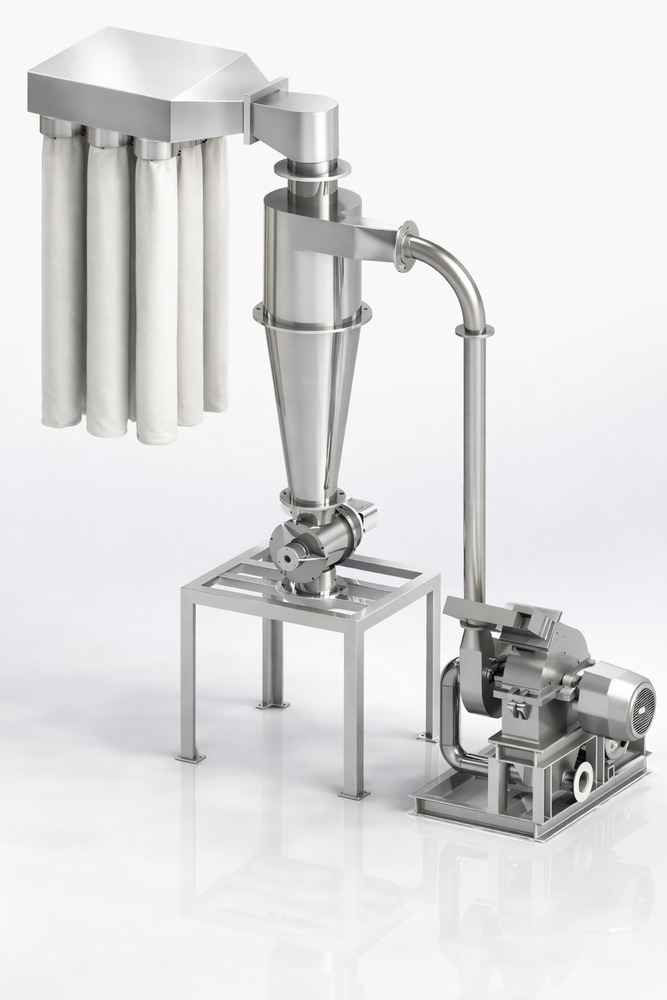 Pulverizing Cyclone Dust Collecotion System - Automation Grade: Semi Automatic