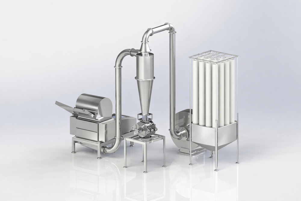 Crushing Flaking Processing Machine