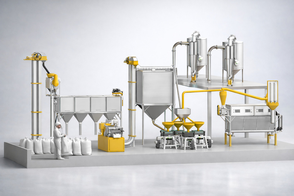 Flour Milling Processing Plant