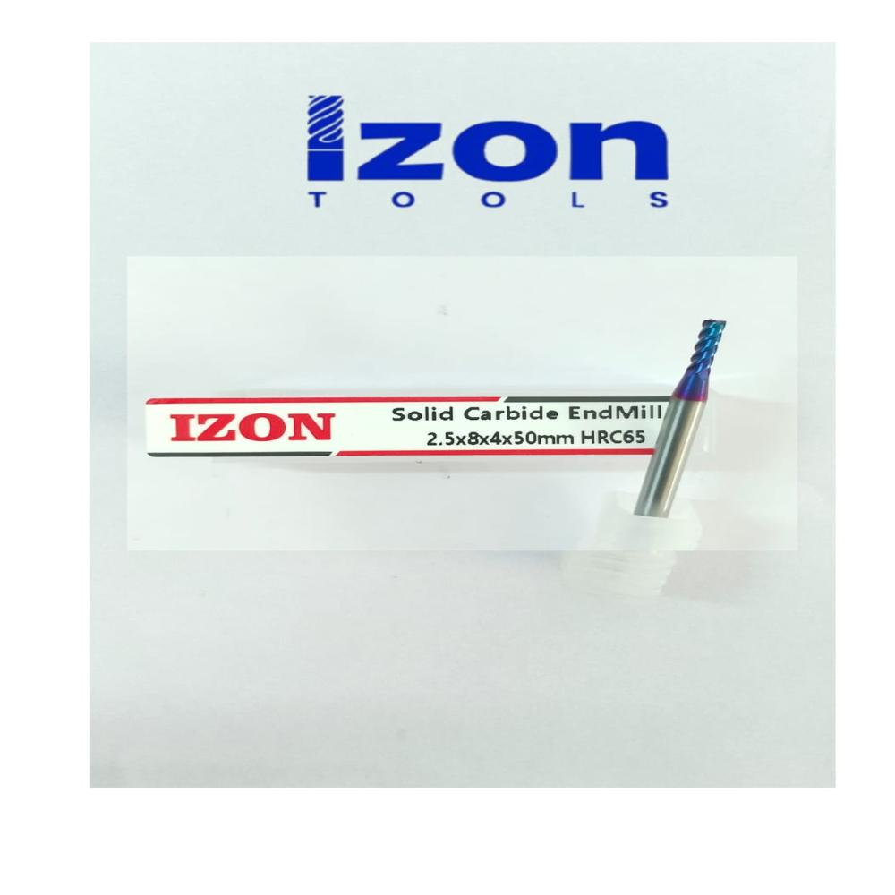 (65HRC) DIA-2.5MM 4FLUTE CARBIDE ENDMILL