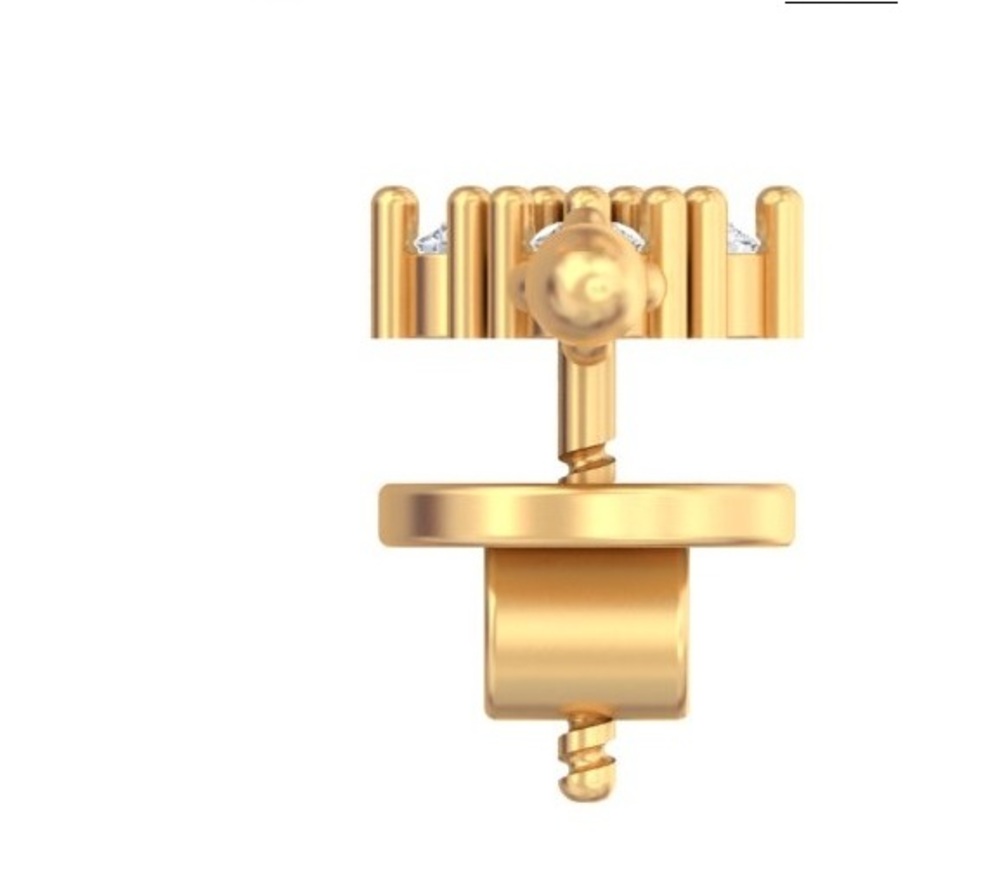 Quad-Star Diamond Drop Earrings