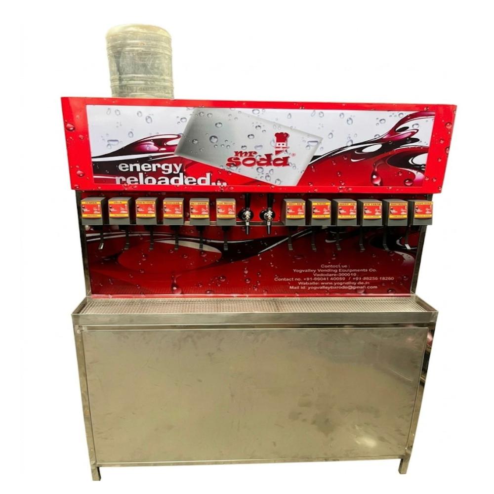 Soda Vending Machine - Capacity: 40 Kg/hr