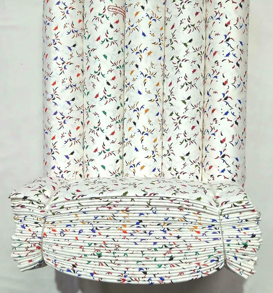 Heavy Quality White Beauty Rajwadi Fabric