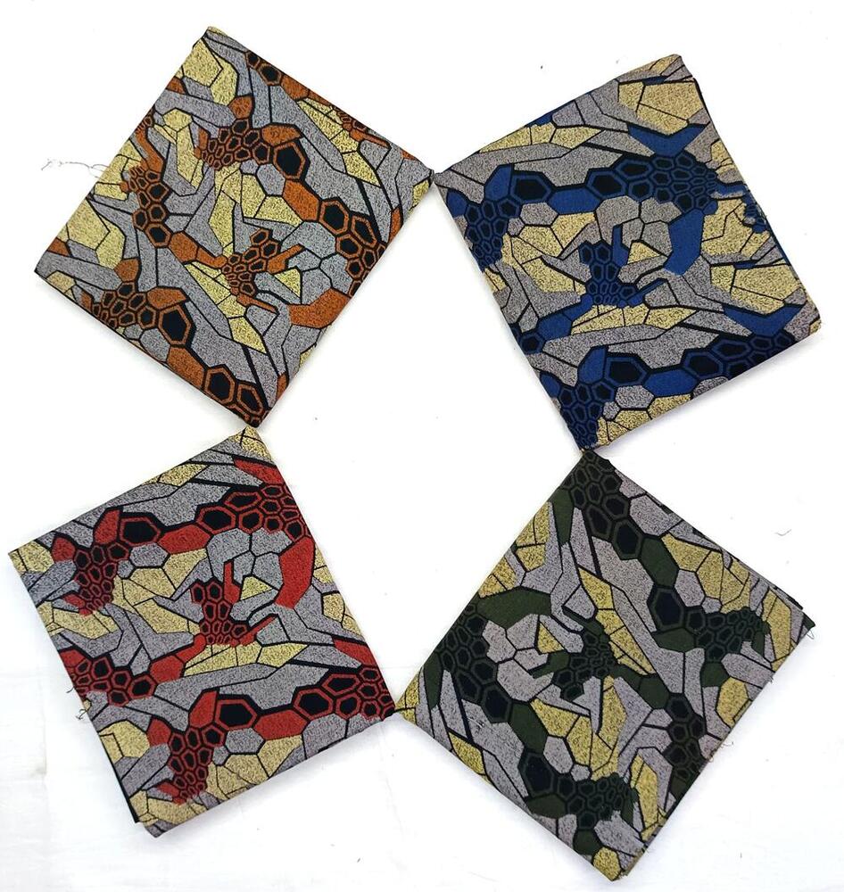 Medium Quality Discharge Rajwadi Fabric