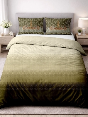 Cotton bedsheet with pillow cover