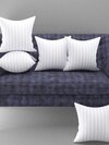 White Cushion Set Of 5 Pcs - Design Type: Luxury