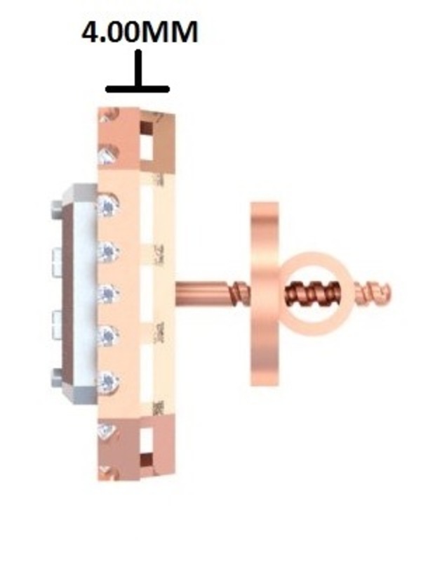 Emerald-Cut Illusion Halo Studs