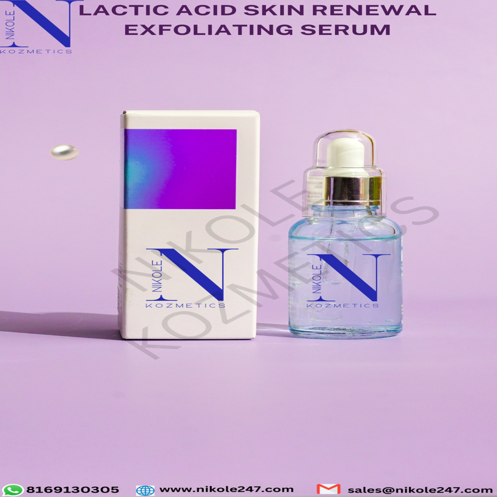 Lactic Acid Skin Renewal Exfoliating Serum - Attributes: Smudge Proof