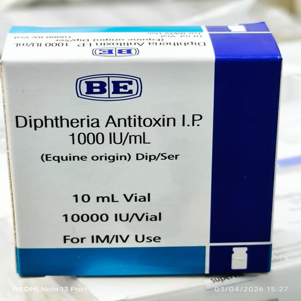 Diphtheria antioxin I.P 1000UI/ml