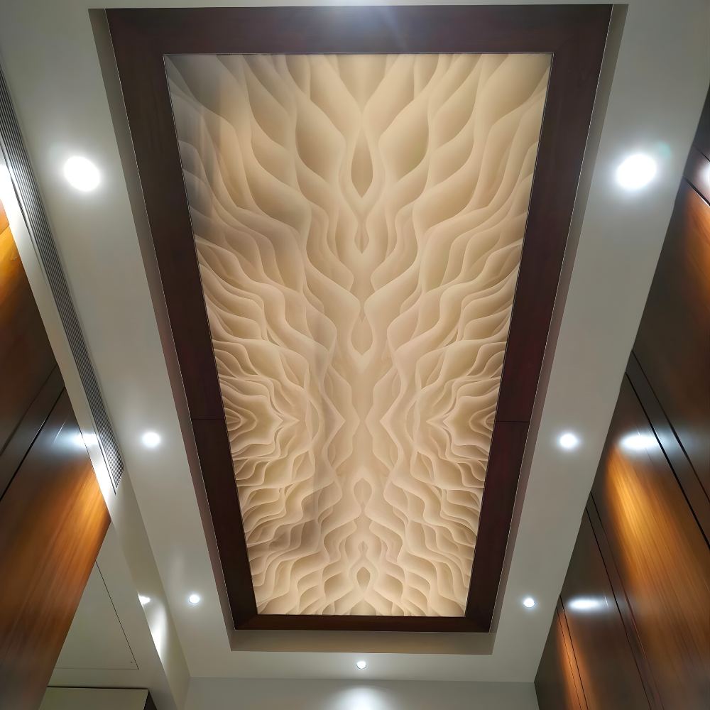 Designer Textured Led Backlit Stretch Ceiling