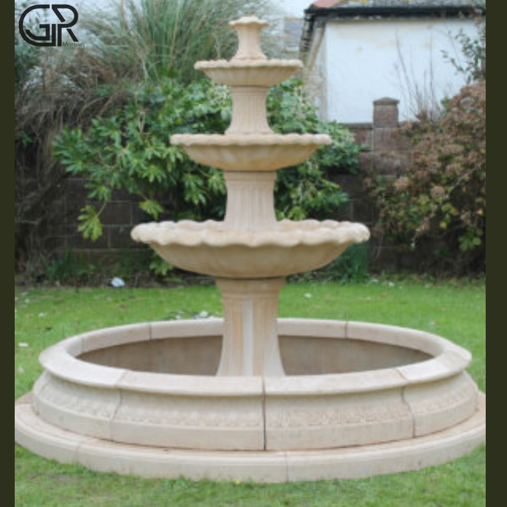 Sandstone Water Fountain