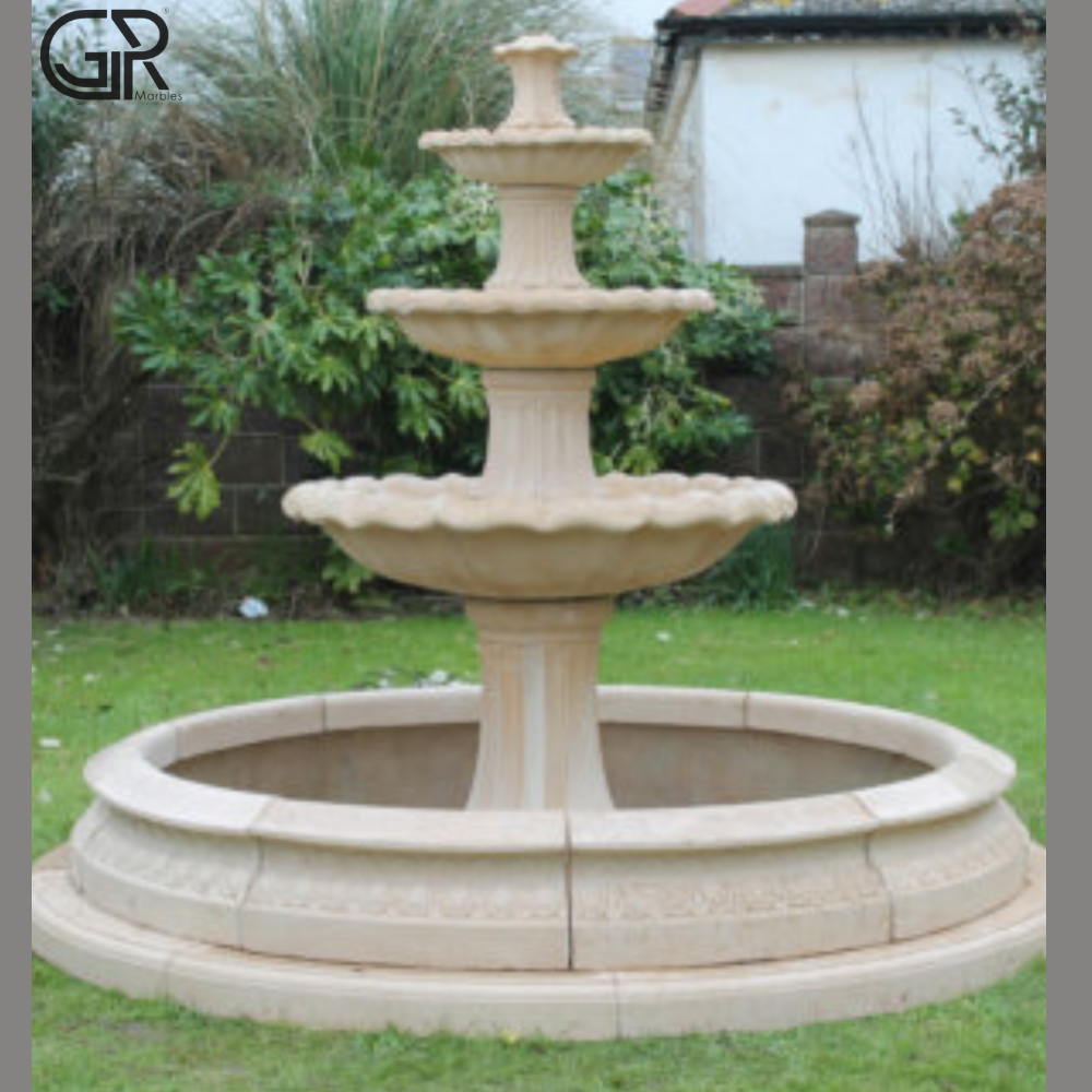Sandstone Water Fountain