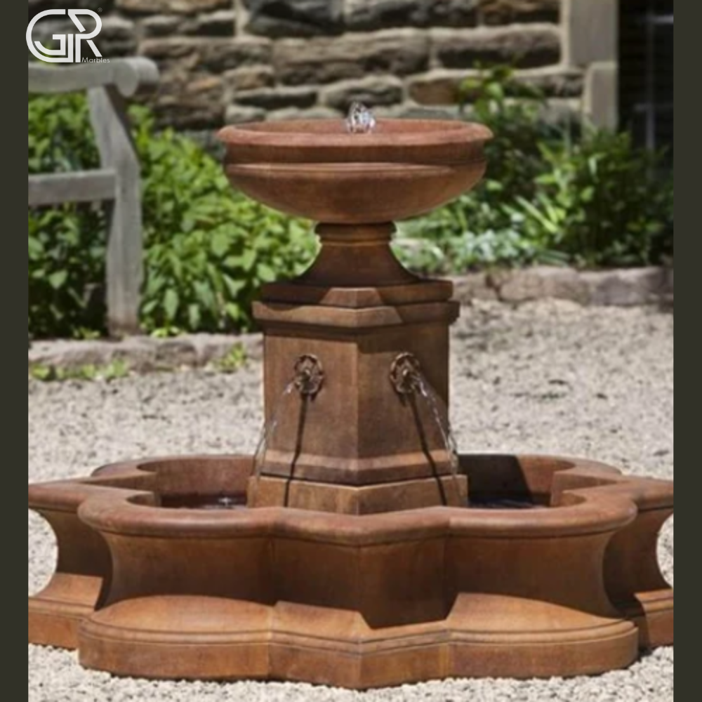 Sandstone Premium Shaped Water Fountain