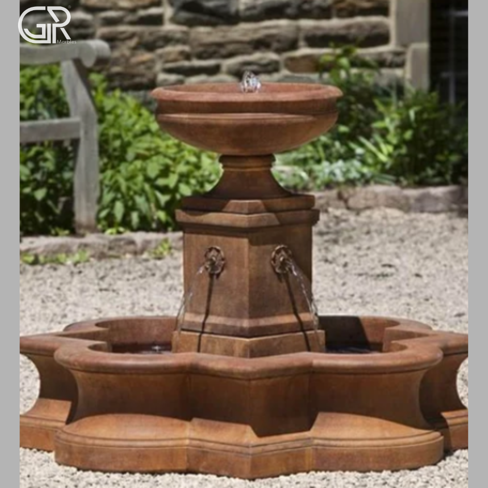 Sandstone Premium Shaped Water Fountain