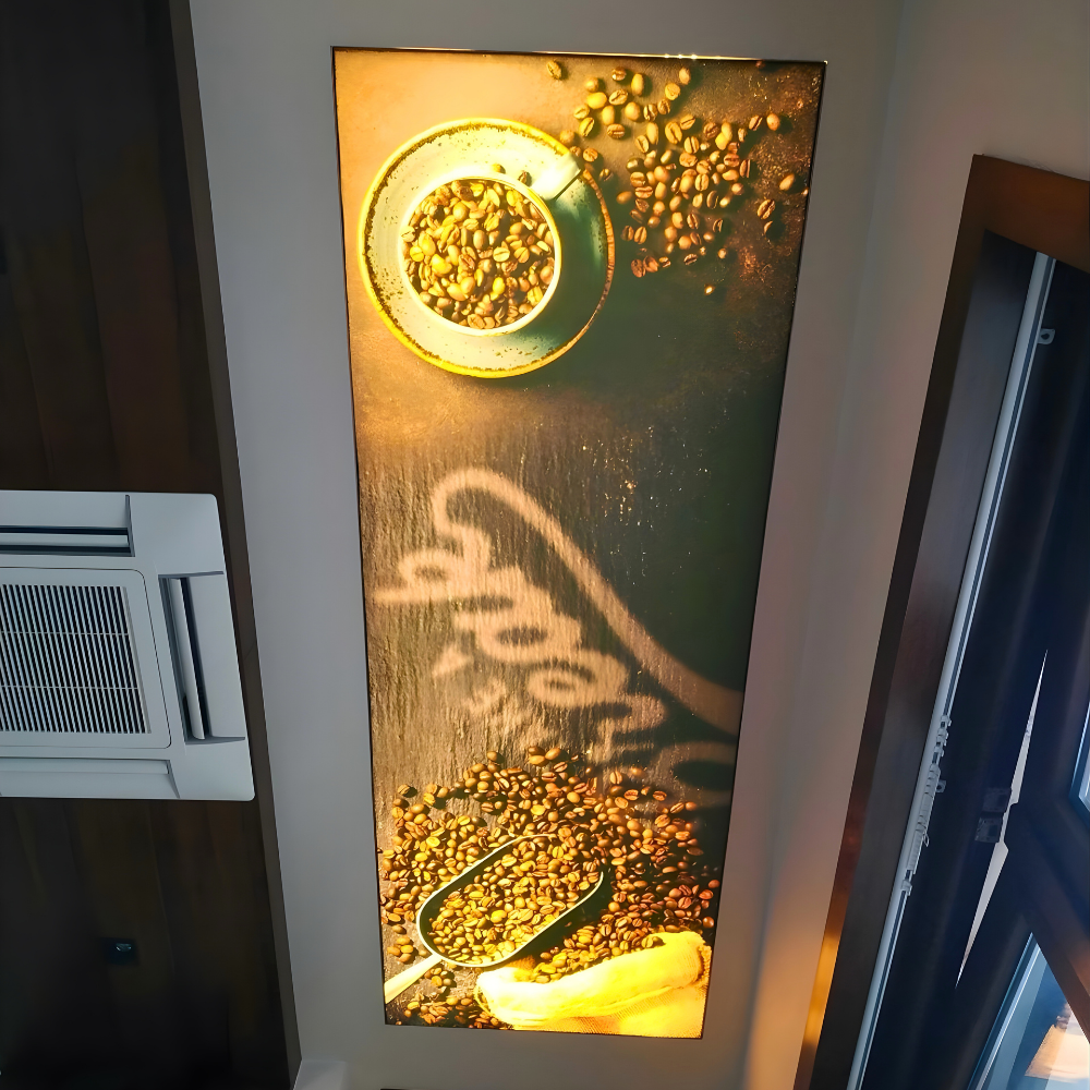 Printed Led Backlit Stretch Ceiling