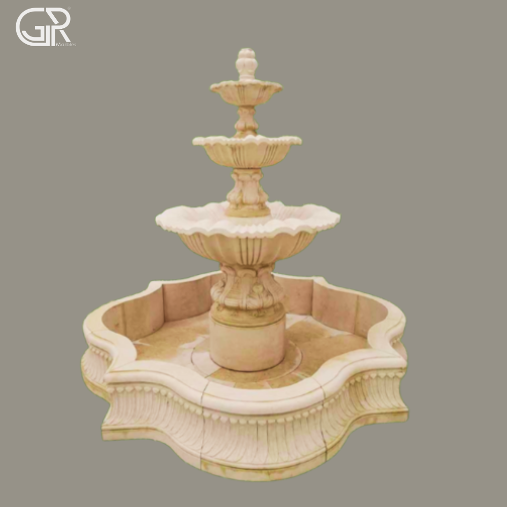 Beautiful Sandstone garden Fountain